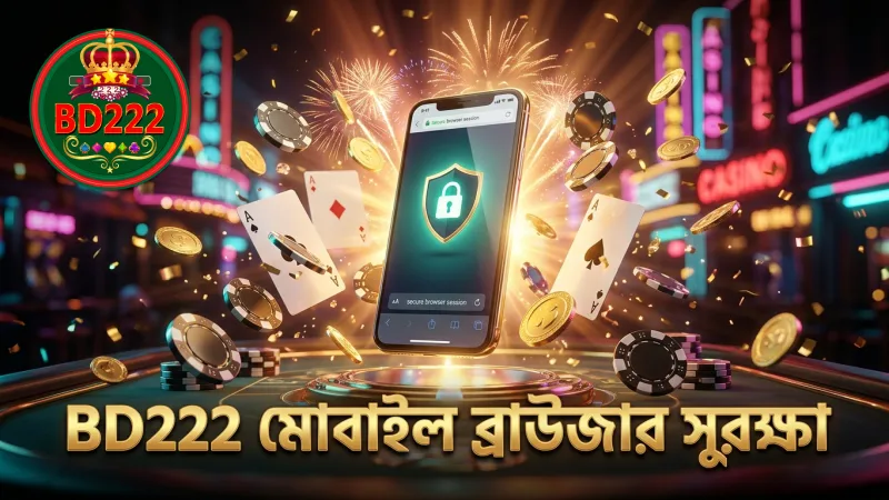 মোবাইল ব্রাউজারে BD222 সেশন নিরাপত্তা নিয়ন্ত্রণ গুরুত্বপূর্ণ।