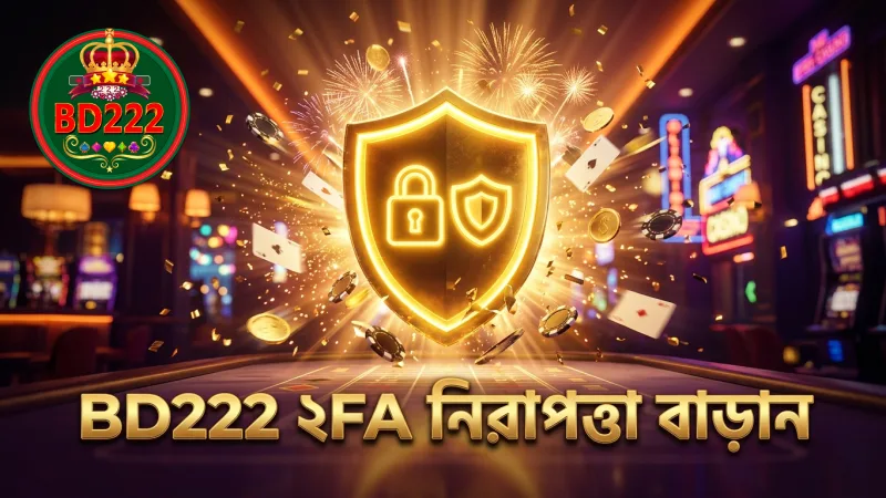 BD222 ২FA সক্রিয় করে অ্যাকাউন্ট সুরক্ষা নিশ্চিত করুন।