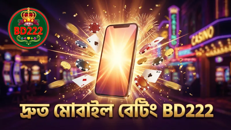 দ্রুত এবং সুবিধাজনক মোবাইল বেটিং BD222 তে