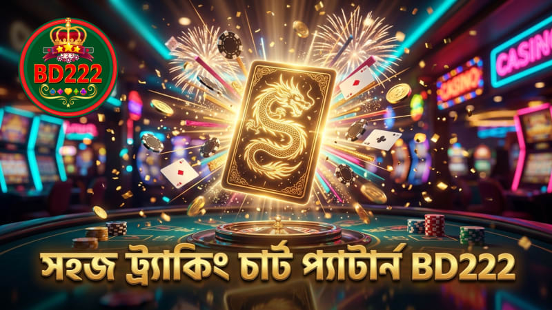 সহজ ট্র্যাকিং চার্টে কার্ডের প্যাটার্ন পর্যবেক্ষণ দেখানো হয়েছে