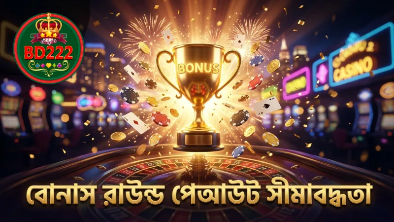 বোনাস রাউন্ডে পেআউটের সীমাবদ্ধতা ও শর্তাবলী স্পষ্ট হয়
