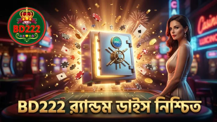 র্যান্ডম ডাইস রোল নিশ্চিত করে খেলার ন্যায্যতা BD222 তে।