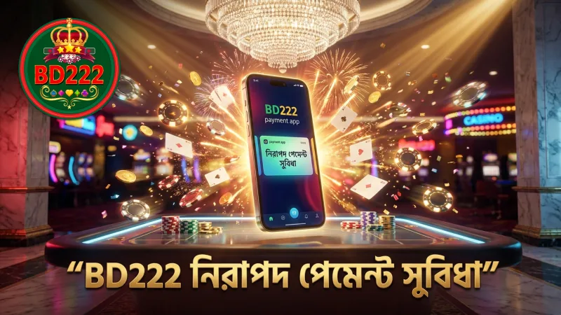 স্থানীয় পেমেন্ট সুবিধায় দ্রুত ও নিরাপদ বেটিং BD222 প্ল্যাটফর্মে।