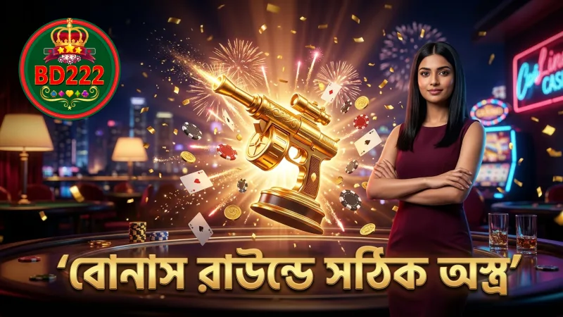 বোনাস রাউন্ডে সঠিক অস্ত্র ব্যবহারে বড় পেআউট অর্জন