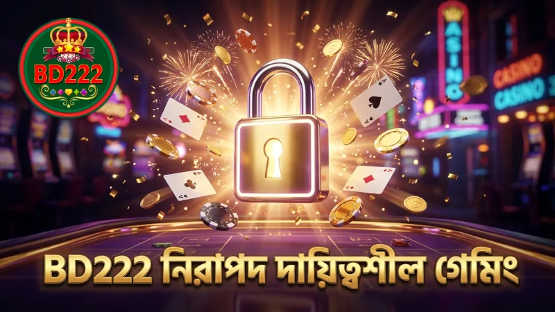 নিরাপত্তা এবং দায়িত্বশীল গেমিং BD222-র মাধ্যমে নিশ্চিত করুন