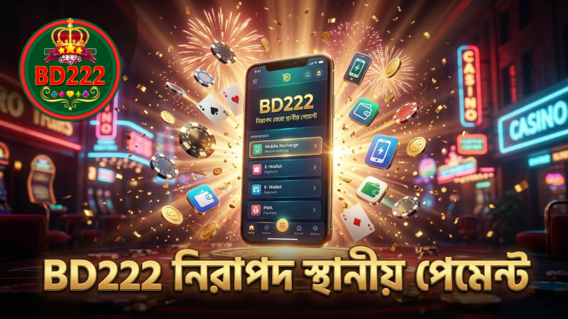 BD222 প্ল্যাটফর্মে নিরাপদ ও দ্রুত স্থানীয় পেমেন্ট সুবিধা
