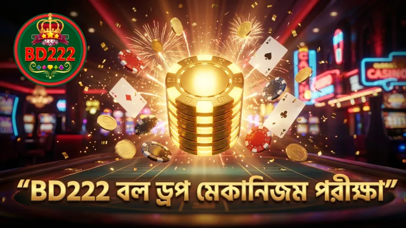 বল ড্রপের আসল মেকানিজম নিয়ে BD222 টিমের পরীক্ষা।