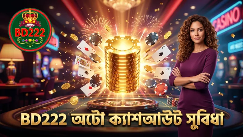 BD222-তে ৫০% অটো ক্যাশআউট ফিচার বাজি রক্ষা করে।