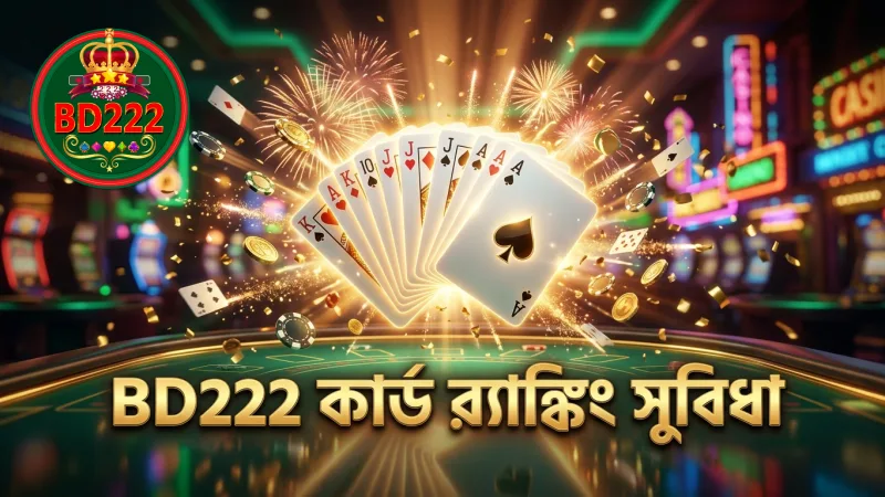 কার্ডের র্যাঙ্কিং বুঝে BD222 তে খেলায় সুবিধা
